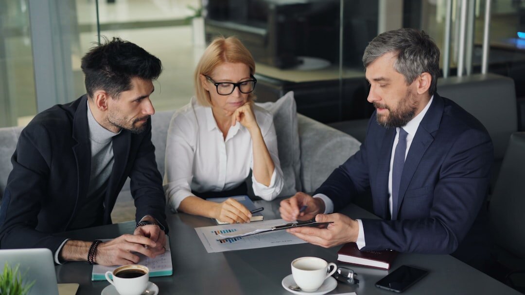 business executives meeting