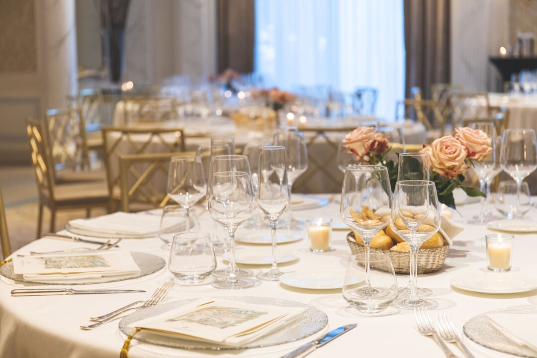 luxury dinner party