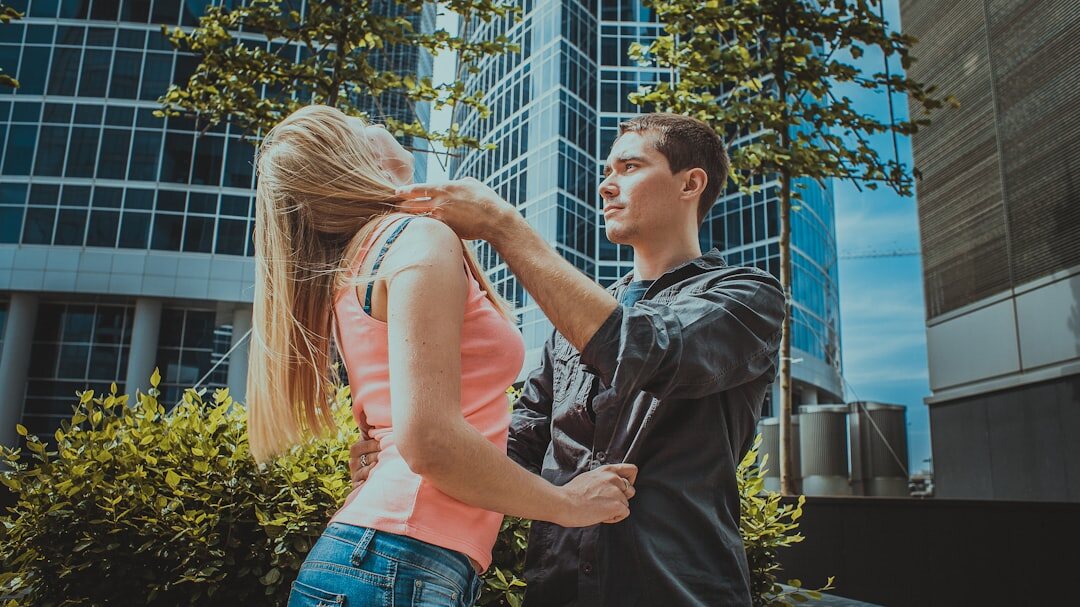 couple arguing in private