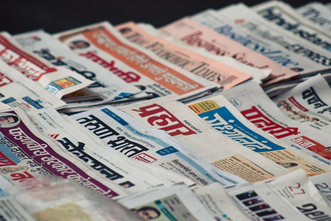 newspaper headlines