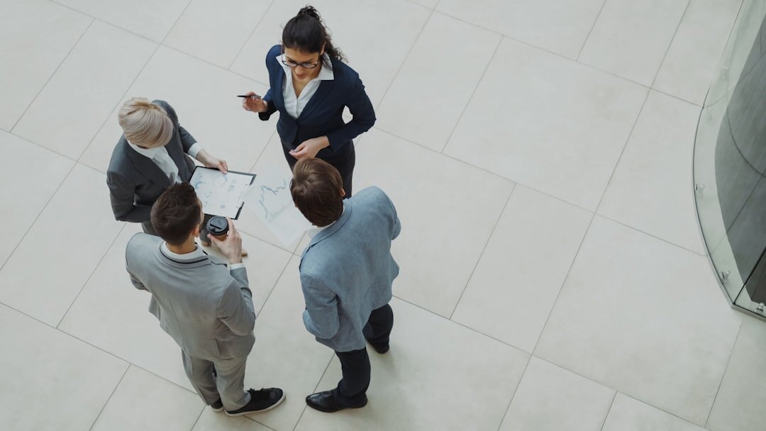 business people meeting in office
